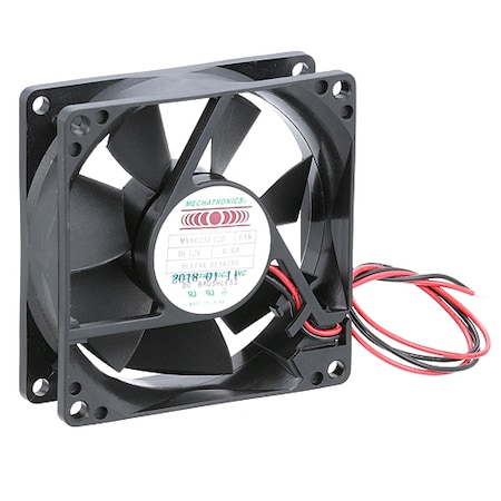 Delfield Fan, Axial, 12Vdc , 3.15"Sq 2193993